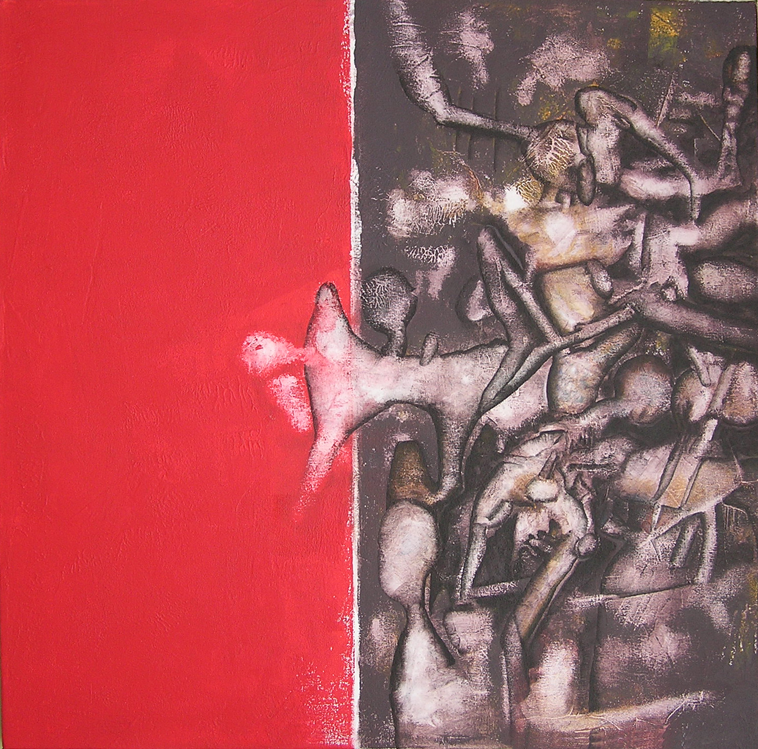 Red Scenery, 50x50cm, 2014-09-28
